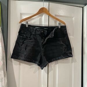 Wild Fable Black Jean Shorts